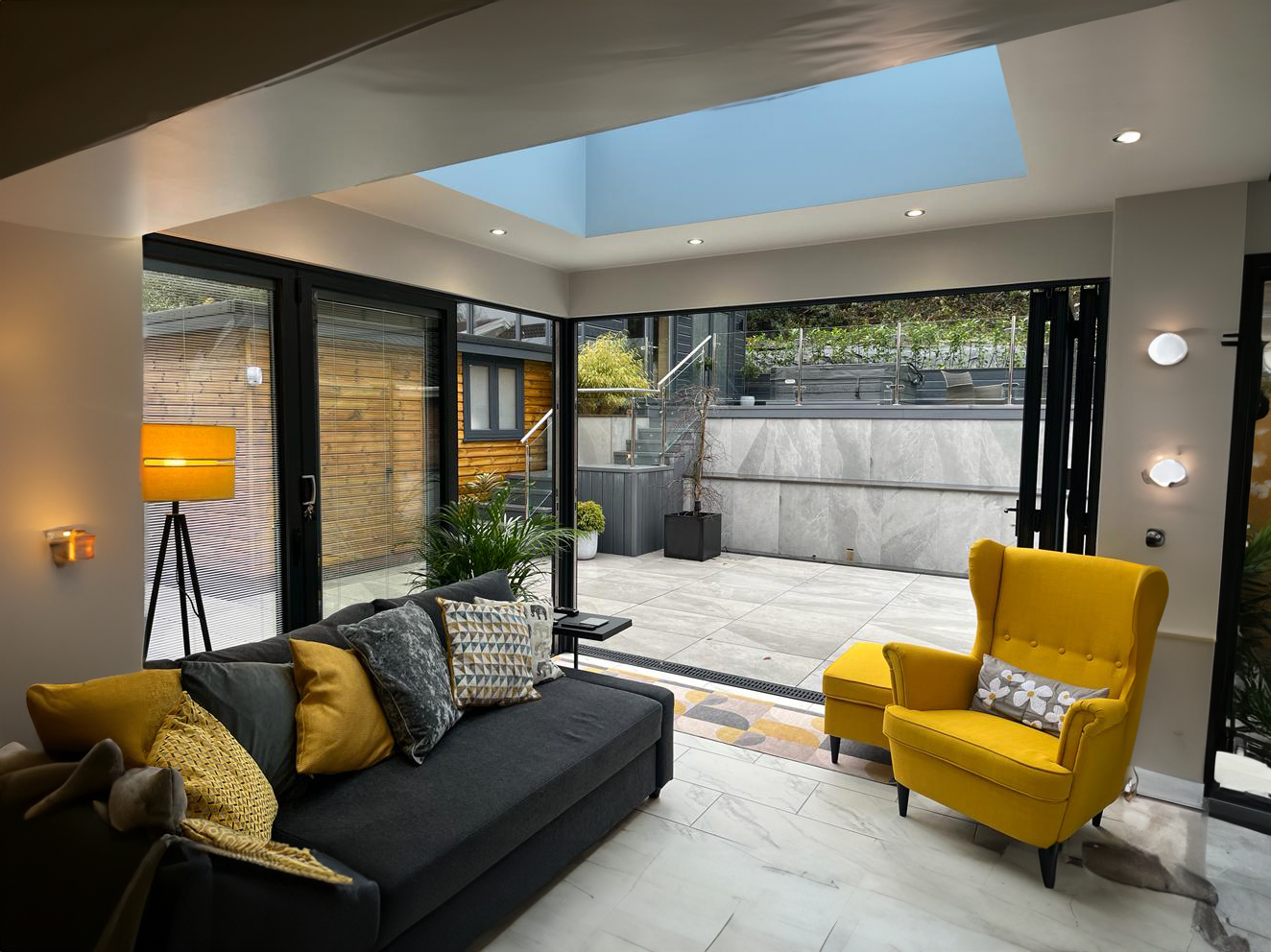 flat roof conservatory conversion