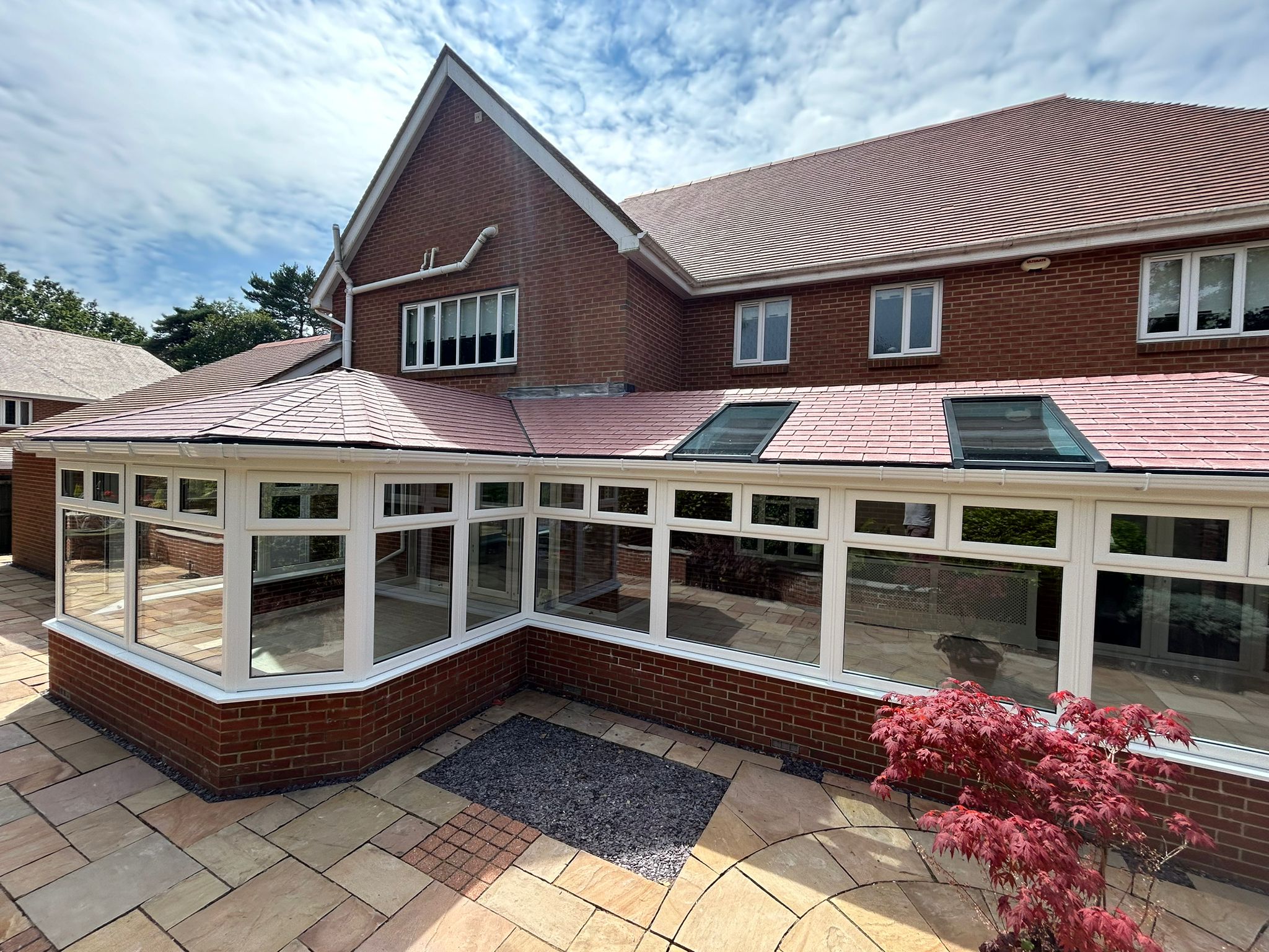 tiled conservatory roof replacement
